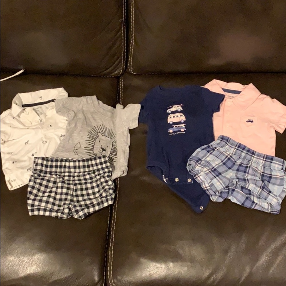 2 sets of matching outfits (Carter’s)